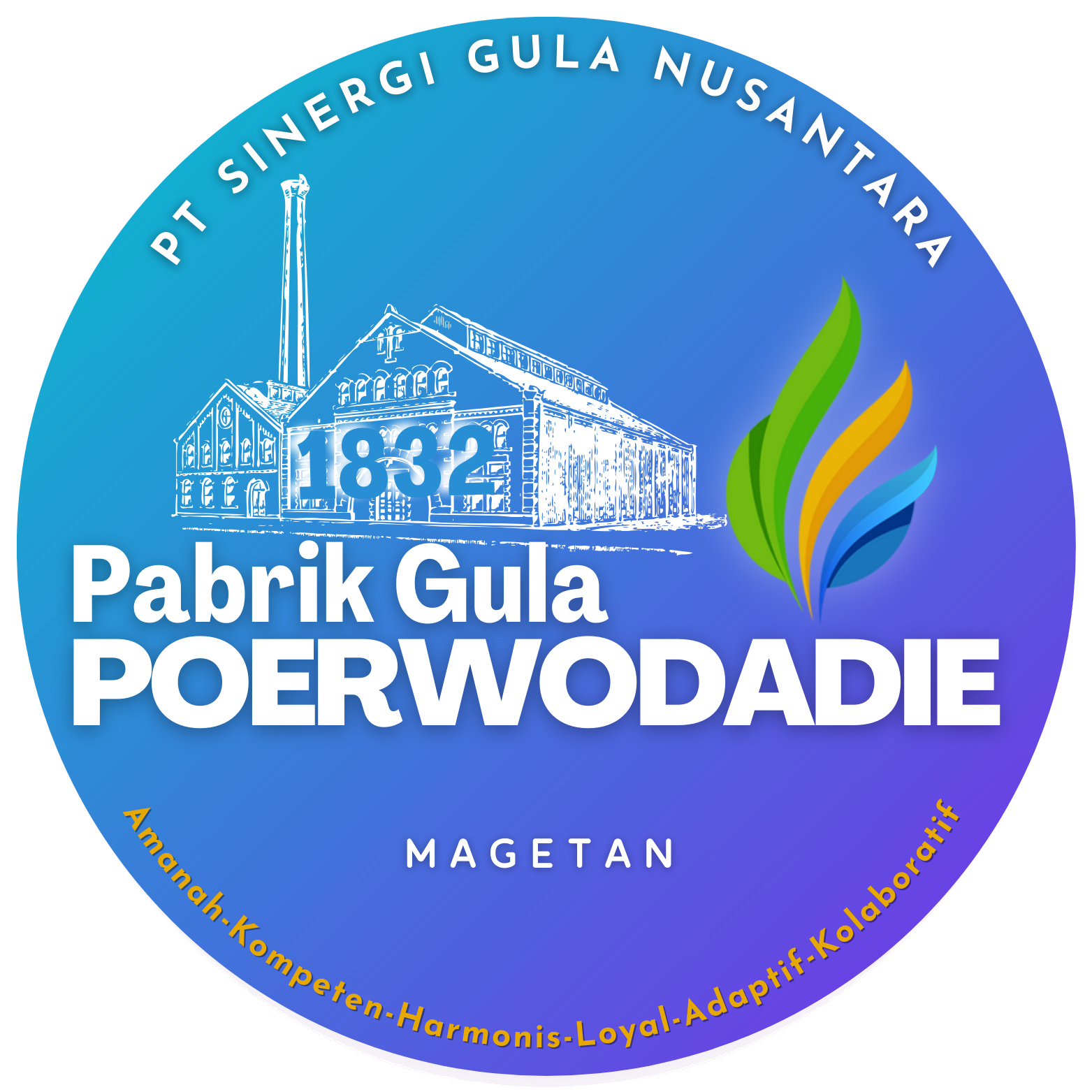 Logo Pabrik Gula Poerwodadie